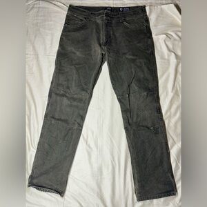 KUHL Rydr Pants Mens 36x34 Tan Patina Hiking Trail Outdoor Logo Workwear